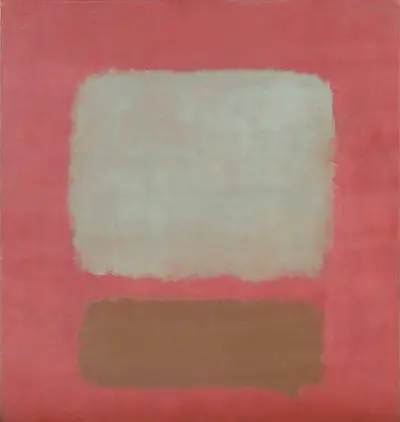 No. 37/No. 19 (Slate Blue and Brown on Plum) Mark Rothko